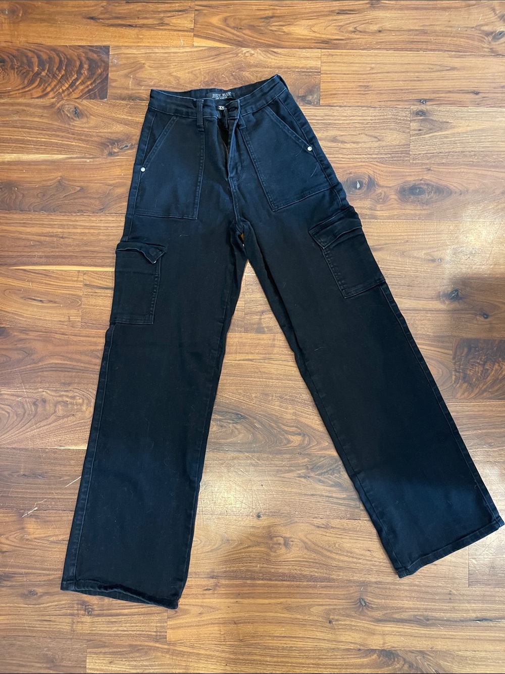 Judy Blue Black High-Rise Wide-Leg Pants